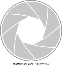 Vector Illustration of a Lens aperture