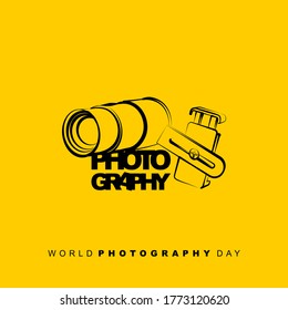 Vector illustration of Lensbong (Phone Extra lens) Line art concept design. Good template for Photography or Photography logo design.