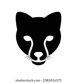 Vector Illustration of Leopard Head Logo
