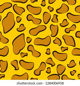vector illustration leopard print
