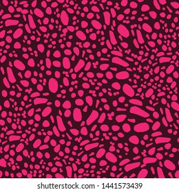 Vector Illustration of Leopard Print Seamless Pattern. Wild texture for Design, Website, Background, Banner. Jaguar Print Template. Leopards Dots Nature Wallpaper