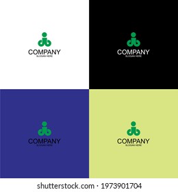 •	Vector illustration. Letter B logo modern. Icon flat and vector design template. The geometric letter B logo type for brand or company with text.isolated from a different background.