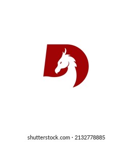 vector illustration of letter D and dragon for icons, symbols and logos. identity logo