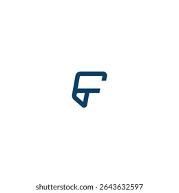 vector illustration of letter F wallet