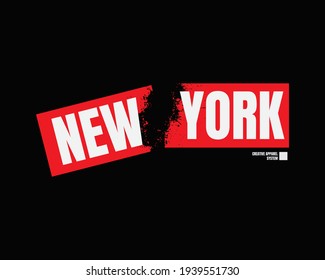 Vector illustration of letter graffiti, NEW YORK, creative clothing, perfect for the design of t-shirts, shirts, hoodies, etc.