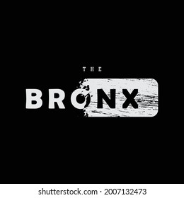Vector illustration of letter graphic, BRONX, perfect for designing t-shirts, shirts, hoodies etc.