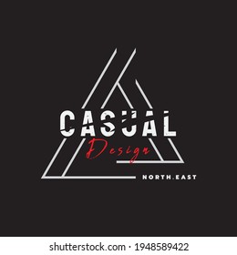 Vector illustration of letter graphics, casual, creative clothing, perfect for the design of t-shirts, shirts, hoodies, etc.