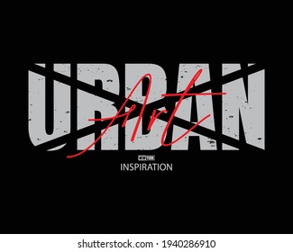 Vektorgrafik von Briefgrafiken, kreative Kleidung, urbane, perfekt für das Design von T-Shirts, Hemden, Hoodies, etc.