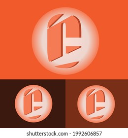 Vector illustration of Letter logos