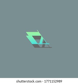 vector illustration of a letter O