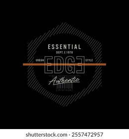 Vector illustration letter for print t shirt, apparel.
