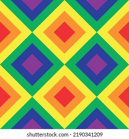 
Vector illustration. lgbt flag. rainbow. multicolored pattern. print. seamless pattern. abstraction. art. concept. background