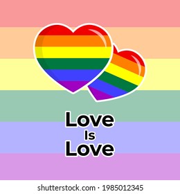 vector illustration for LGBTQ pride day, the month of pride