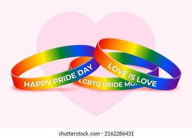 vector illustration for LGBTQ pride day, the month of pride