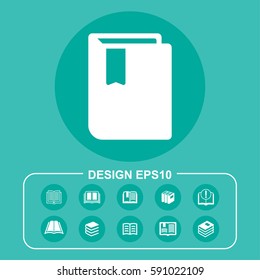 Vector Illustration Library Icon
