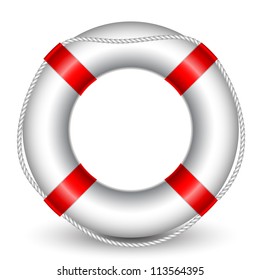 Vector illustration of Life Buoy