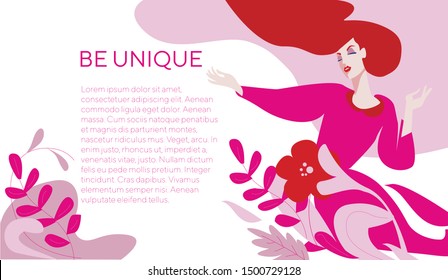 vector illustration, lifestyle, female power and positive