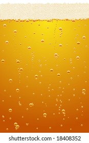 Vector illustration of light beer texture