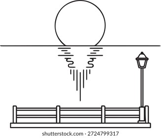Ilustração vetorial de uma lâmpada em um fundo preto com um design de menu de restaurante com um garfo, colher e ícone de faca definido para um logotipo de negócios de chef de cozinha criativo ou conceito de arte alimentar