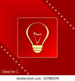 Vector illustration of light bulbs 