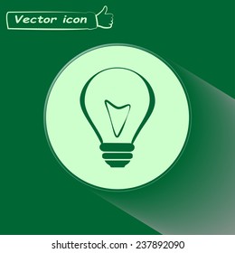 Vector illustration of light bulbs 