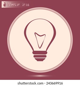 Vector illustration of light bulbs 