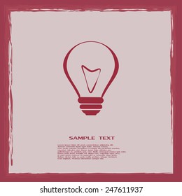 Vector illustration of light bulbs 