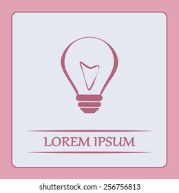 Vector illustration of light bulbs 