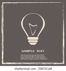 Vector illustration of light bulbs 