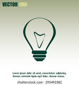 Vector illustration of light bulbs 