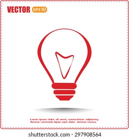 Vector illustration of light bulbs 