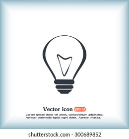 Vector illustration of light bulbs 