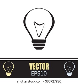 Vector illustration of light bulbs 