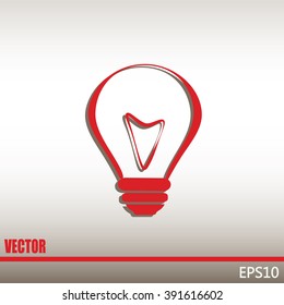 Vector illustration of light bulbs 