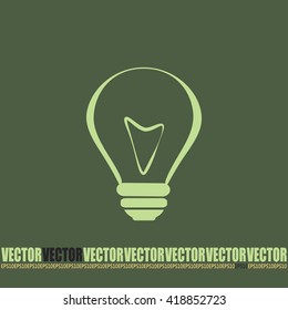 Vector illustration of light bulbs 