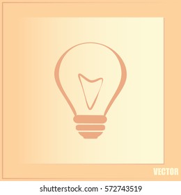 Vector illustration of light bulbs 