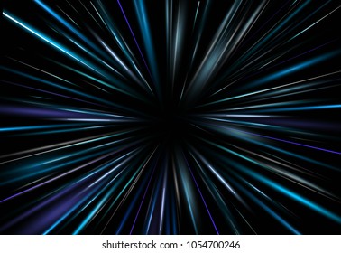 Vector illustration light effect dark blue Light Abstract background. rey beam aura laser