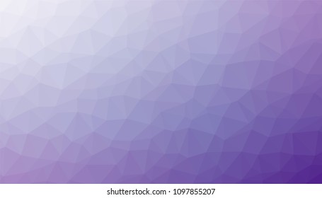 Vector illustration of light purple triangulated background texture