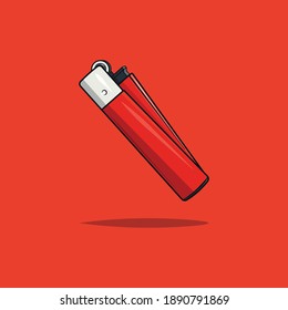 Vector illustration of a lighter