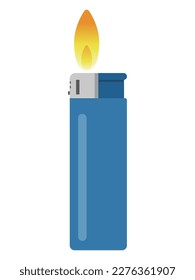 Vector illustration of a lighter