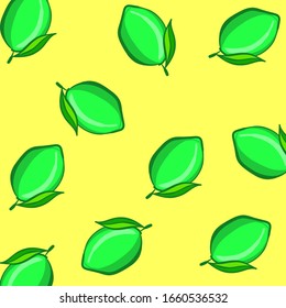 vector illustration of lime  EPS10