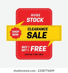 Vector Illustration Limited Time Super Sale Banner
