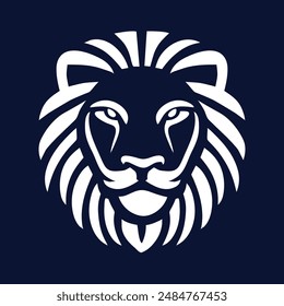  Vector illustration line art lion Hand drawn detailed botanical