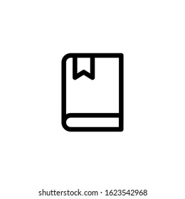 Vector, Illustration, Line design template, bookmark icon