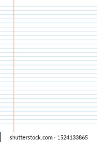 Vector illustration line of notebook for use as background