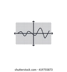 Vector illustration of line square icon. Premium quality web icon.