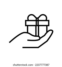 Vector illustration. Line stroke icons. Holiday symbols. Merry Christmas and Happy New Year icons set. Editable vector graphics.
