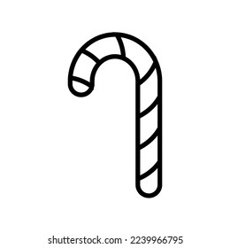Ilustración vectorial. Iconos de trazo de línea. Símbolos de vacaciones. Los íconos de Feliz Navidad y Feliz Año Nuevo están listos. Gráficos vectoriales editables.