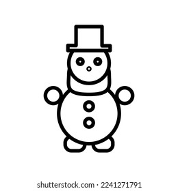 Vektorgrafik. Zeilenstreichsymbole. Feiertagssymbole. Fröhliche Weihnachten und Glückliches Neues Jahr Symbole Set. Bearbeitbare Vektorgrafiken.