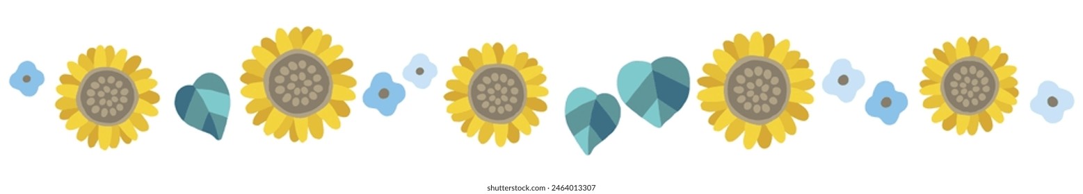 Línea de Ilustración vectorial de rosas amarillas